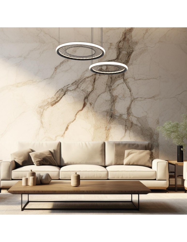LED pendant lamps - Milagro NEST 77W LED pendant lamp 61+41cm ML0525 - product kolory-swiatla.pl 3