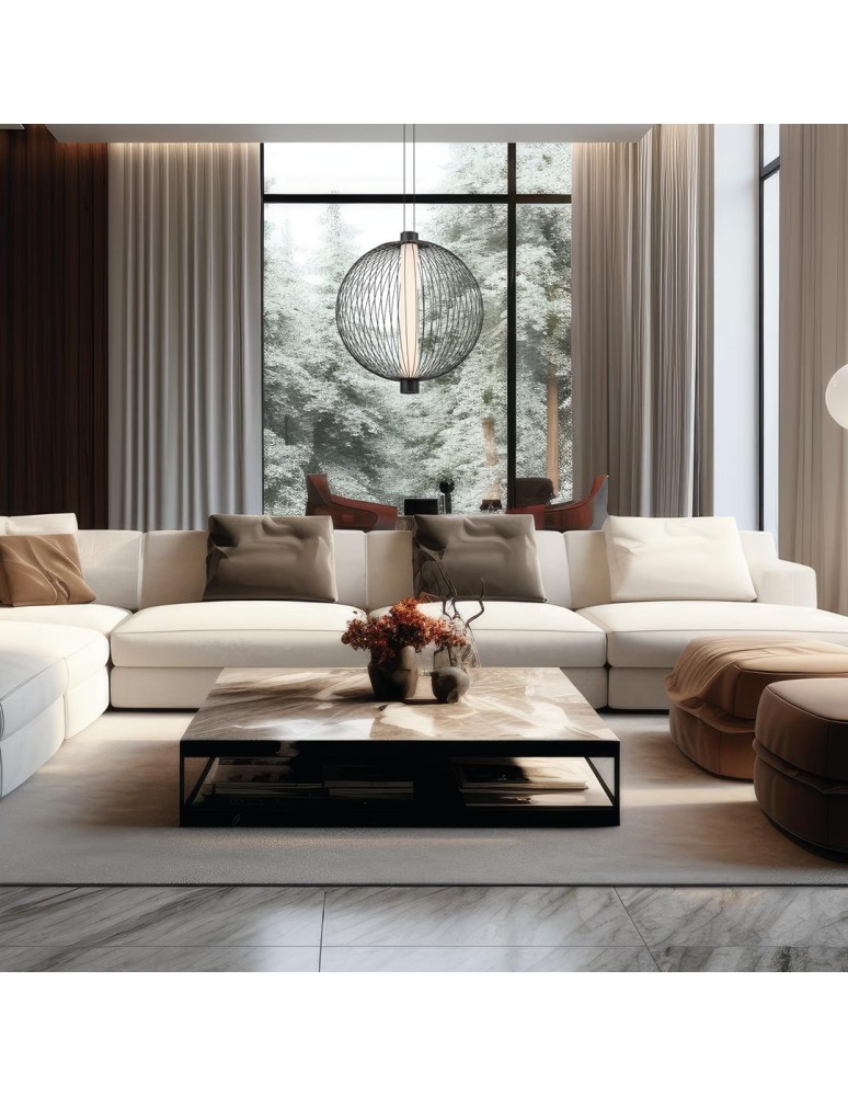 Wire pendant lamps - Milagro KYOTO 39W LED pendant lamp ¶ 54cm ML0527 - product kolory-swiatla.pl 3