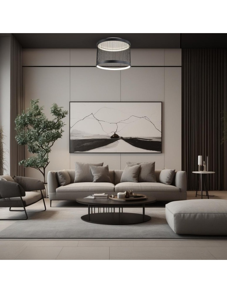 LED ceiling lamps - Milagro Guarda 43W LED ceiling lamp ¶ 51cm ML0528 - product kolory-swiatla.pl 4