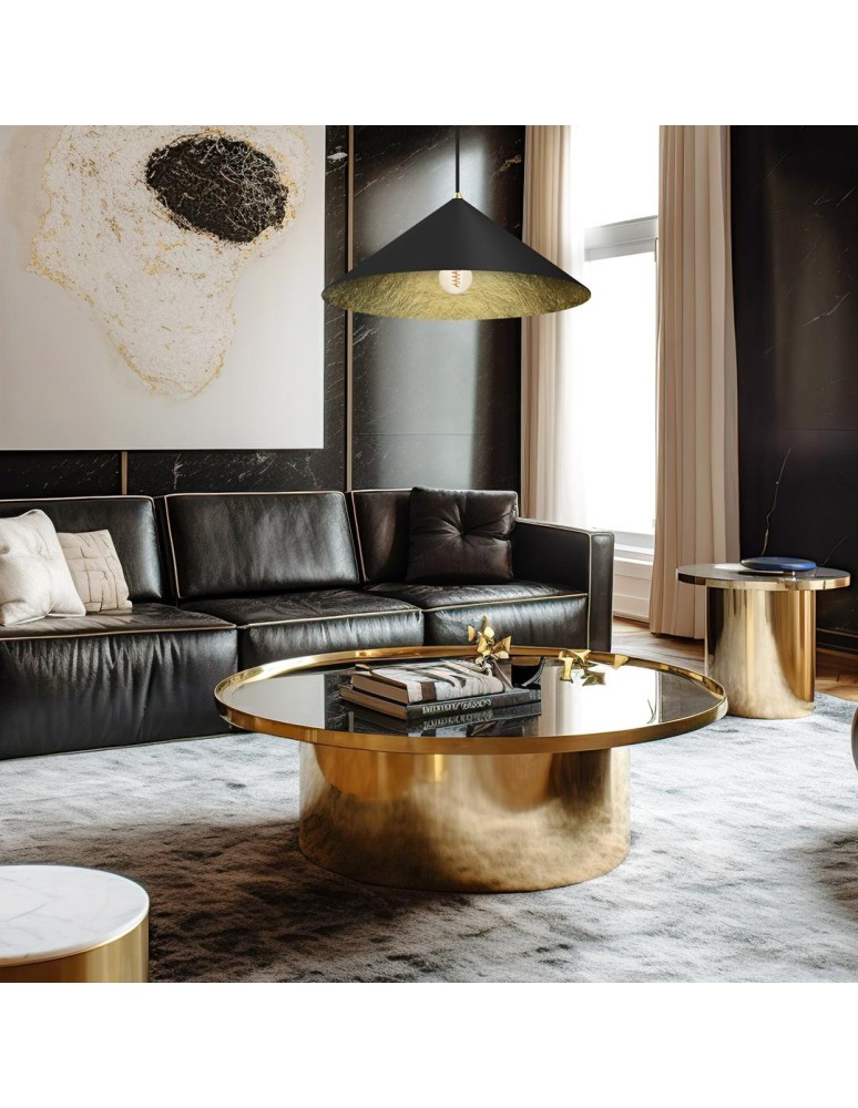 Classic pendant lamps - Milagro Fuji pendant lamp Ø50cm 1xE27 MLP0645 - product kolory-swiatla.pl 3