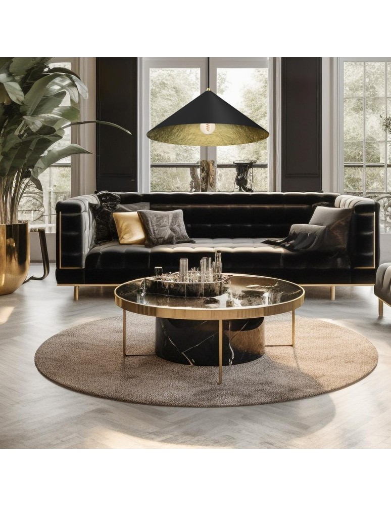 Classic pendant lamps - Milagro Fuji pendant lamp Ø50cm 1xE27 MLP0645 - product kolory-swiatla.pl 4