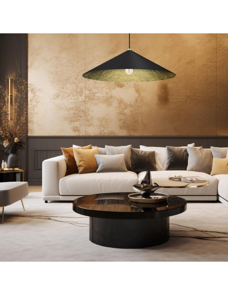 Classic pendant lamps - Milagro Fuji pendant lamp Ø90cm 1xE27 MLP0647 - product kolory-swiatla.pl 4
