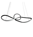 Modern pendant lamps - Milagro Marco Black 42W LED pendant lamp ML8116 - product 2