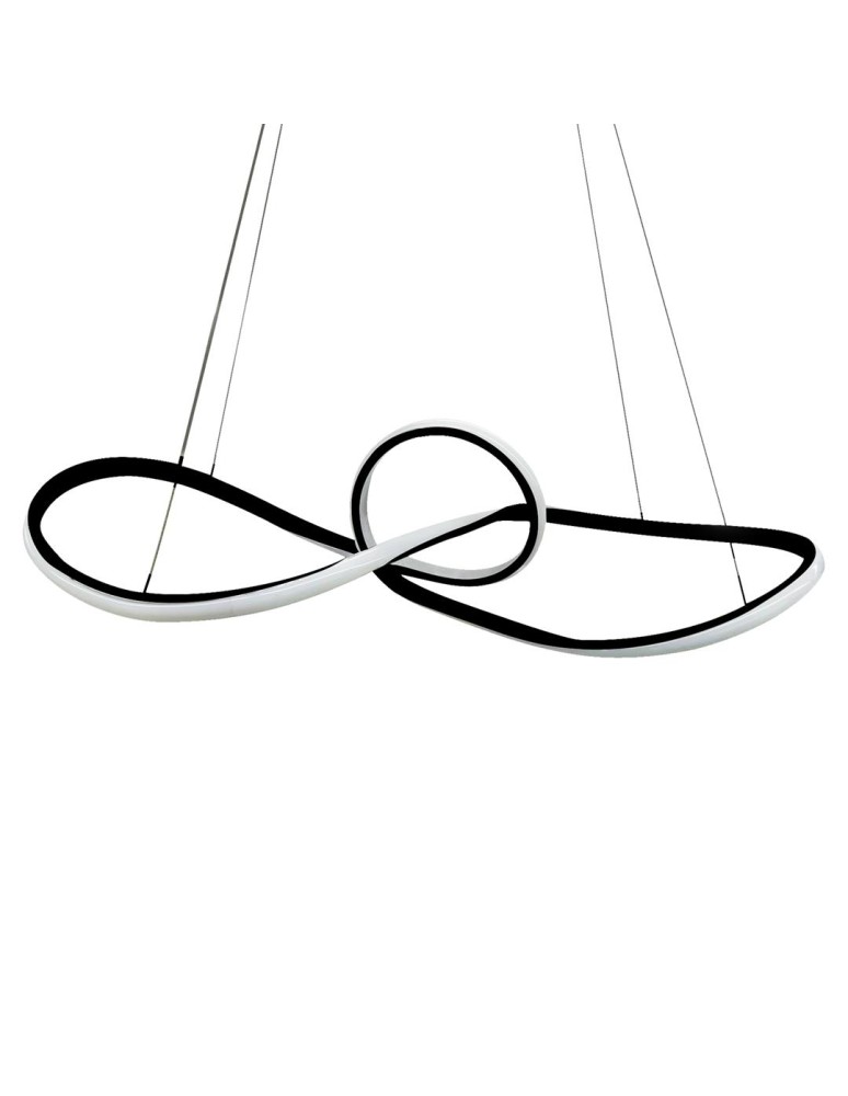 Modern pendant lamps - Milagro Marco Black 42W LED pendant lamp ML8116 - product kolory-swiatla.pl 2