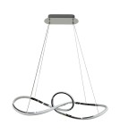 Modern pendant lamps - Milagro Marco Chrome 42W LED pendant lamp ML8117 - product 1