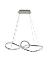 Milagro Marco Chrome 42W LED pendant lamp ML8117