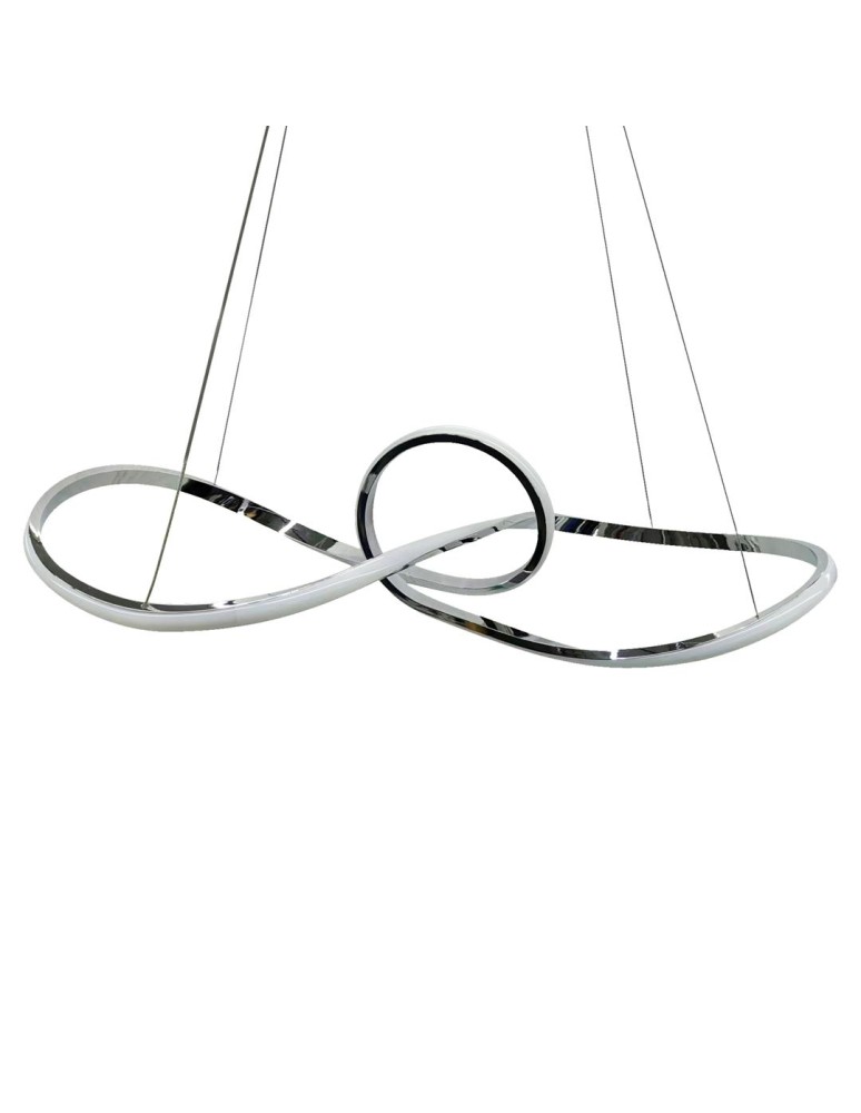 Modern pendant lamps - Milagro Marco Chrome 42W LED pendant lamp ML8117 - product kolory-swiatla.pl 2