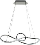 Modern pendant lamps - Milagro Marco Chrome 42W LED pendant lamp ML8117 - product 6