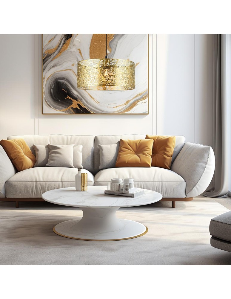 Pendant lamps with lampshade - Milagro Blossom pendant lamp 1xE27 MLP0870 - product kolory-swiatla.pl 3