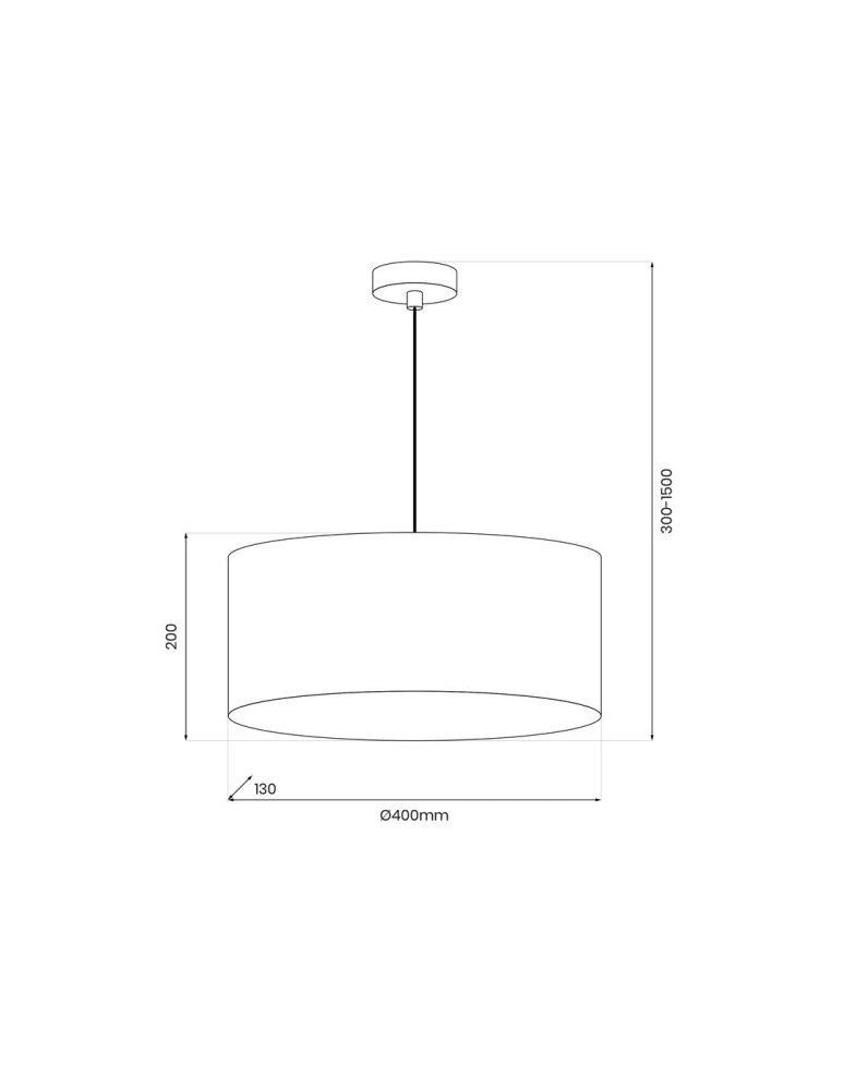 Pendant lamps with lampshade - Milagro Blossom pendant lamp 1xE27 MLP0870 - product kolory-swiatla.pl 5