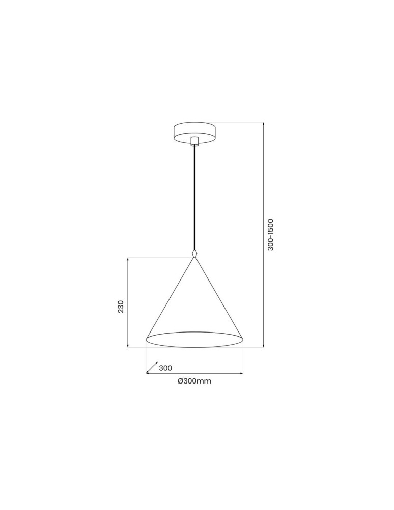 Classic pendant lamps - Milagro Bosco pendant lamp 1xE27 MLP0871 - product kolory-swiatla.pl 5