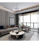 Glass sphere chandelier - Milagro Connor White 2xE27 ceiling lamp MLP0876 - product 4