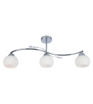 Ceiling lamps spheres - Milagro Connor White 3xE27 ceiling lamp MLP0877 - product 1