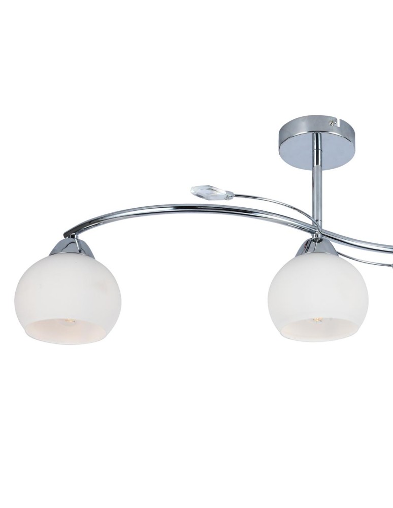 Ceiling lamps spheres - Milagro Connor White 3xE27 ceiling lamp MLP0877 - product kolory-swiatla.pl 2