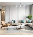 Ceiling lamps spheres - Milagro Connor White 3xE27 ceiling lamp MLP0877 - product 3