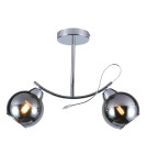 Glass sphere chandelier - Milagro Connor 2xE27 ceiling lamp MLP0873 - product 1