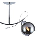 Glass sphere chandelier - Milagro Connor 2xE27 ceiling lamp MLP0873 - product 2