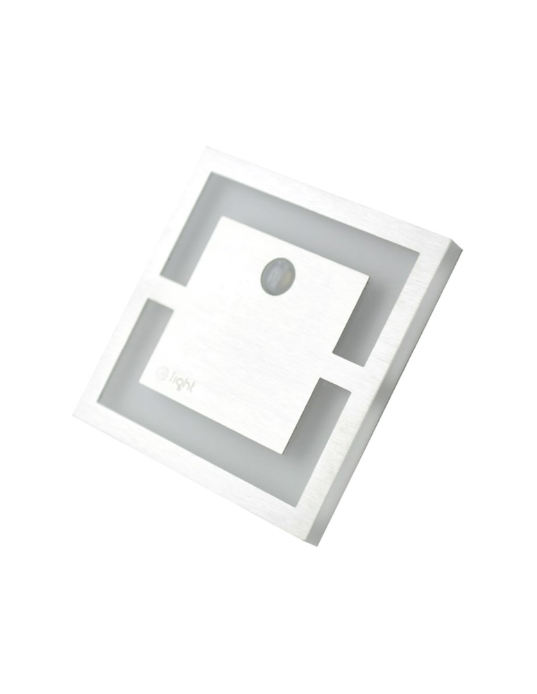 Stair step lighting - Eko-Light QUADRO Cold Color 6500K 12V with motion sensor EKS1047 - product kolory-swiatla.pl 1