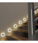 Stair step lighting - Eko-Light QUADRO Warm Color 3000K 12V with motion sensor EKS1009 - product 3