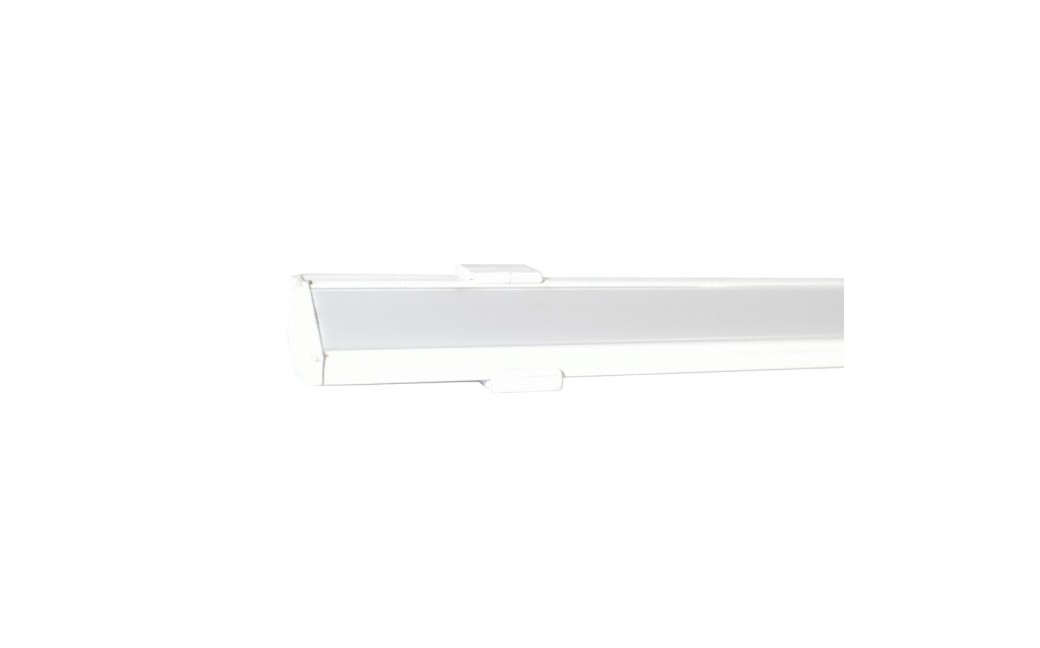 Eko-Light PROFIL ALUMINIOWY NAROŻNY BIAŁY TYP C 1m + KLOSZ MLECZNY EKPR9320