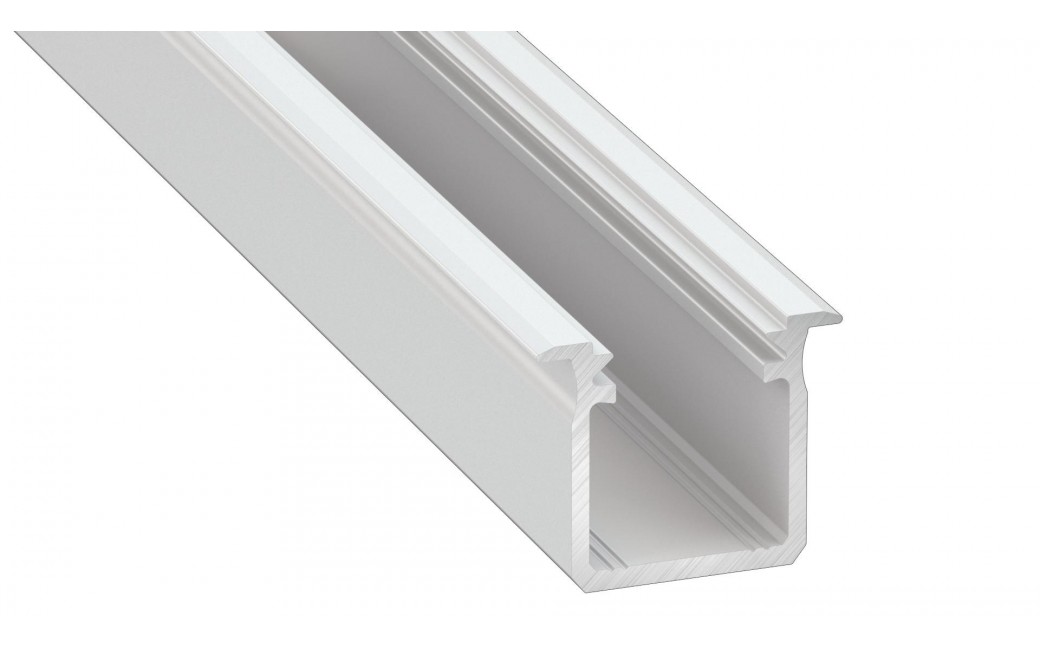 Eko-Light PROFIL ALUMINOWY BIAŁY TYP G 1m + KLOSZ MLECZNY EKPR8774