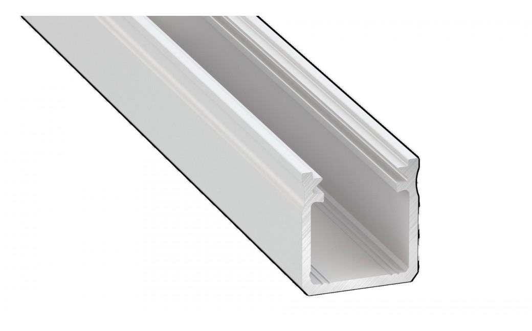 Eko-Light PROFIL ALUMINIOWY BIAŁY TYP Y 1m + KLOSZ MLECZNY EKPR8767