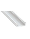 Eko-Light PROFIL ALUMINOWY BIAŁY TYP D 1m + KLOSZ MLECZNY (D BIAŁY-1M) EKPR1058