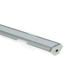 LED profiles - Eko-Light SILVER ALUMINIUM PROFILE TYPE C 2m + SILVER GLASS EKPR0101 - product 4