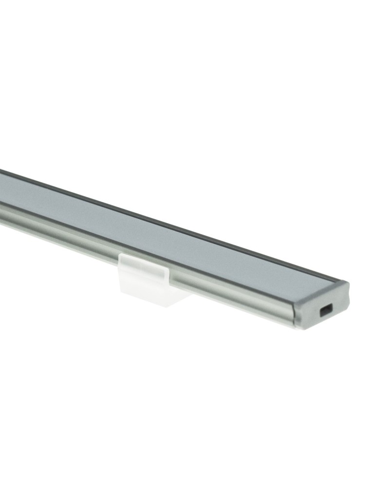 LED profiles - Eko-Light SILVER ALUMINIUM PROFILE TYPE D 1m + SILVER SHIELD EKPR6474 - product kolory-swiatla.pl 4