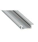 LED profiles - Eko-Light ALUMINIUM PROFILE SILVER TYPE Z 1m + SILVER GLASS EKPR6481 - product 1