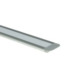 LED profiles - Eko-Light ALUMINIUM PROFILE SILVER TYPE Z 1m + SILVER GLASS EKPR6481 - product 4