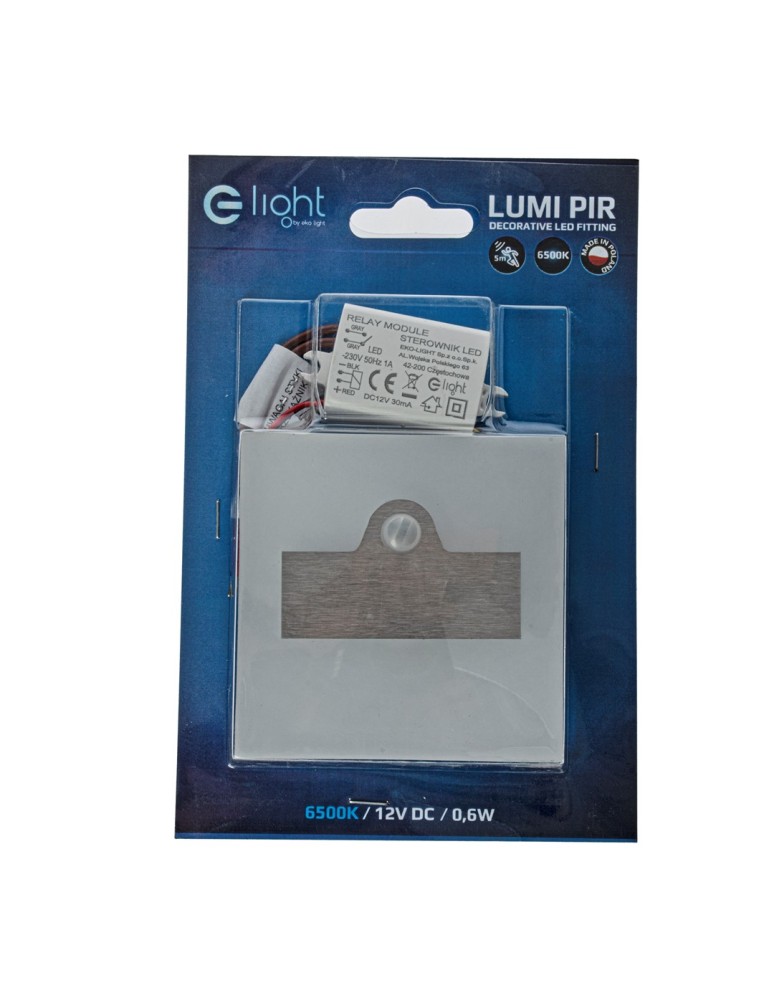 Eco-Light LUMI Color Zimma 6500K 12V with motion sensor EKS3058