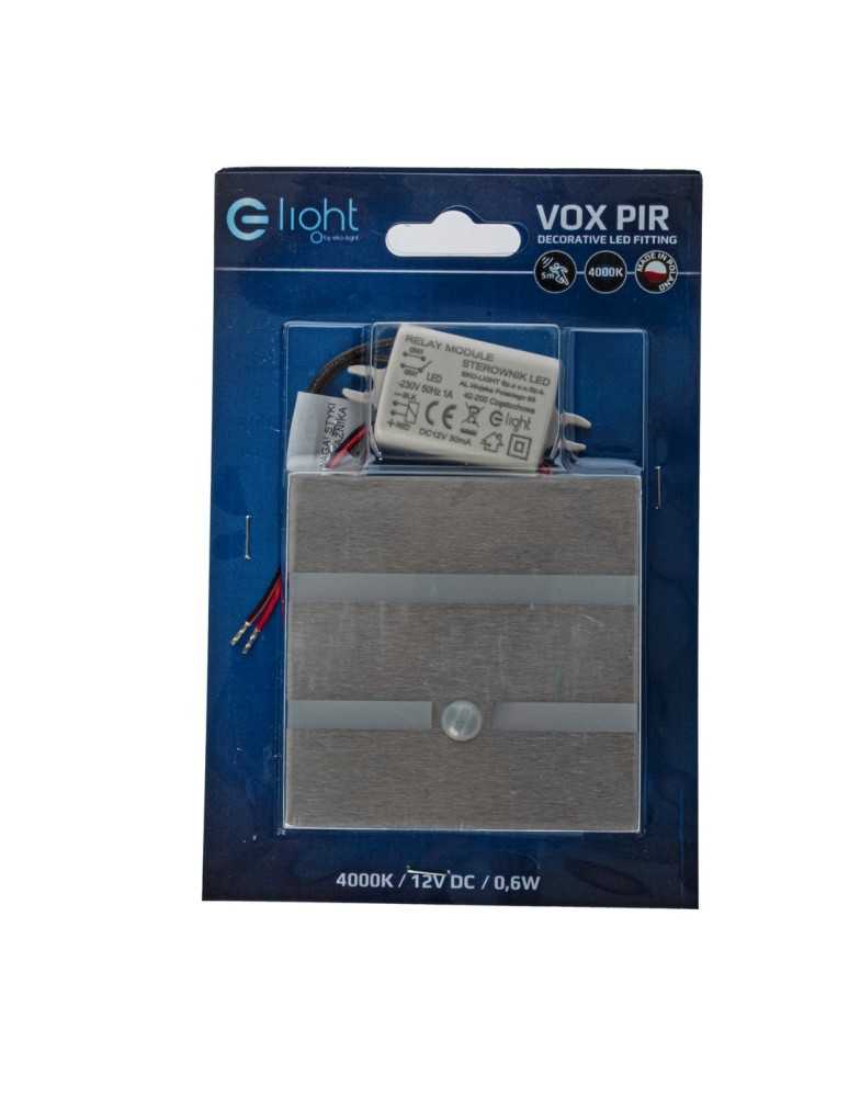 Eco-Light VOX Neutral Color 4000K 12V with motion sensor EKS1510