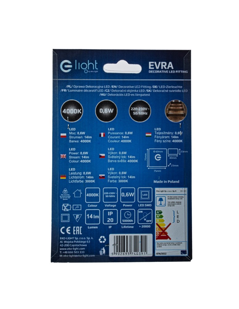 Stair step lighting - Eco-Light EVRA Neutral Colour 4000K EKS0391 - product kolory-swiatla.pl 5