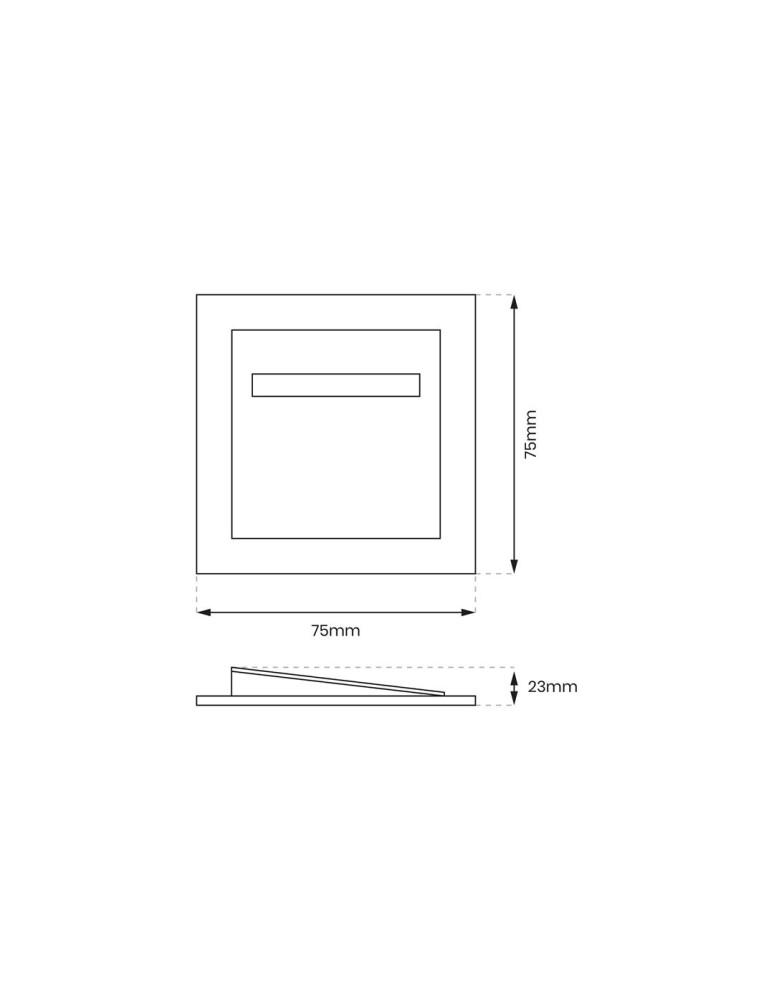 Stair step lighting - Eko-Light FERO Warm Color 3000K EKS1121 - product kolory-swiatla.pl 5