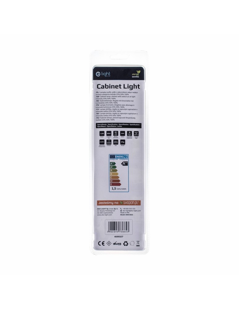 Battery operated lights - Eco-Light LAMP WITH ON/OFF SWITCH 28 cm EKB6653 - product kolory-swiatla.pl 5