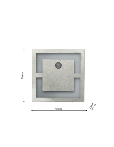 Eko-Light QUADRO Neutral Color 4000K 12V with motion sensor EKS1497 - product 2