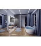 LED profiles - Eko-Light SILVER ALUMINIUM PROFILE TYPE T 2m + SILVER SHIELD EKPR5381 - product 4