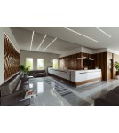 LED profiles - Eko-Light SILVER ALUMINIUM PROFILES TYPE K 2m + MIRACLE GLASS, MOUNTING SPRING EKPR7559 - product 7