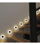 Stair step lighting - Eco-Light EVO BLACK Warm Color 3000K EKS681 - product 3