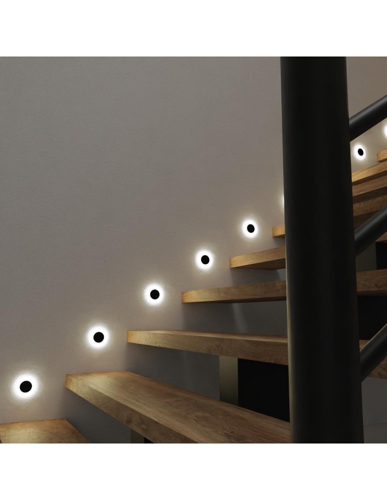 Stair step lighting - Eco-Light OTI BLACK Warm Color 3000K EKS667 - product kolory-swiatla.pl 3