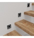 Stair step lighting - Eco-Light EVRA BLACK Warm Color 3000K EKS6904 - product 3