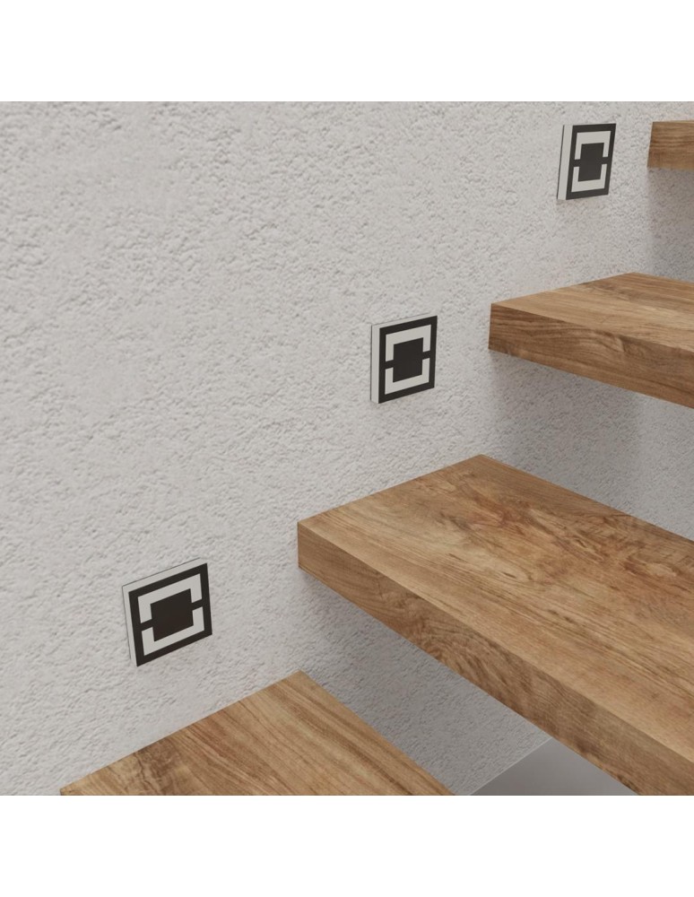 Stair step lighting - Eco-Light QUADRO BLACK Warm Color 3000K EKS6906 - product kolory-swiatla.pl 3