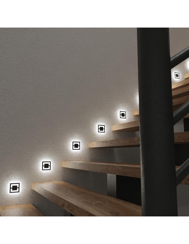 Stair step lighting - Eco-Light QUADRO BLACK Neutral Colour 4000K EKS6907 - product kolory-swiatla.pl 4