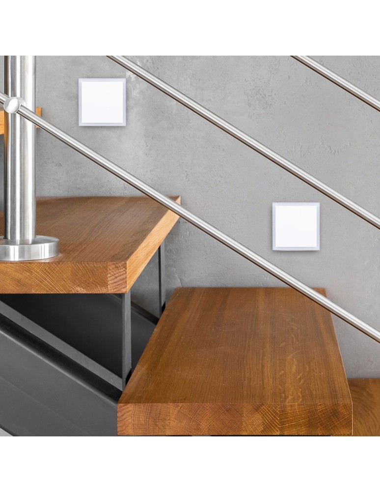 Stair step lighting - Eco-Light EVO WHITE Neutral Colour 4000K EKS6928 - product kolory-swiatla.pl 6