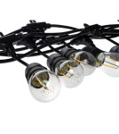 Garden garlands - Eko-Light 15 METER GIRLAND WITH FILAMENT FIXER 15x1.5W EKO7064. - product 2