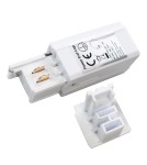 Accessories for 3 phase busbars - Eco-Light Track Light Power Supply White 3-circuit ML7081 - product 1