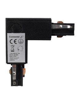 Eko-Light Łącznik Lampy Track Light Czarny 3-obwodowy Typ: LU ML7088