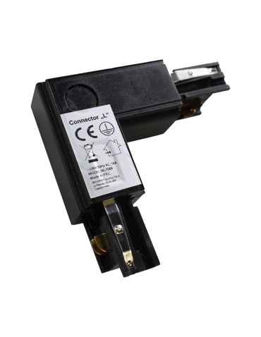 Eko-Light Łącznik Lampy Track Light Czarny 3-obwodowy Typ: LU ML7088 - produkt 2