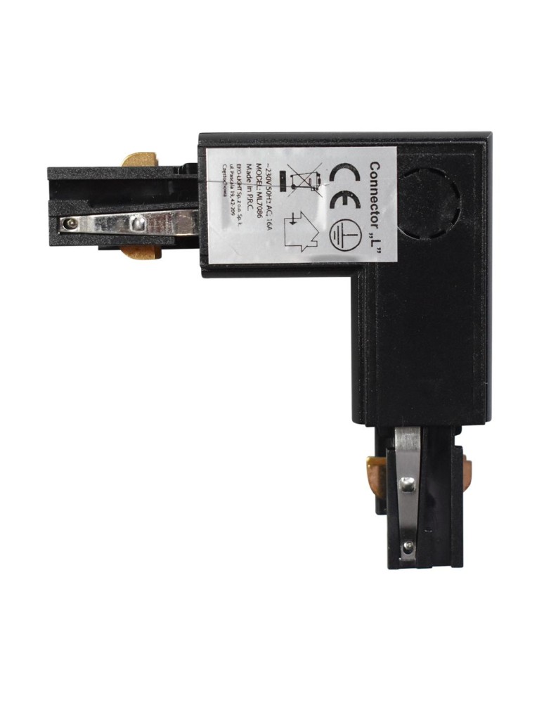 Accessories for 3 phase busbars - Eco-Light Track Light Switch Black 3-circuit Type: LD ML7086 - product kolory-swiatla.pl 3